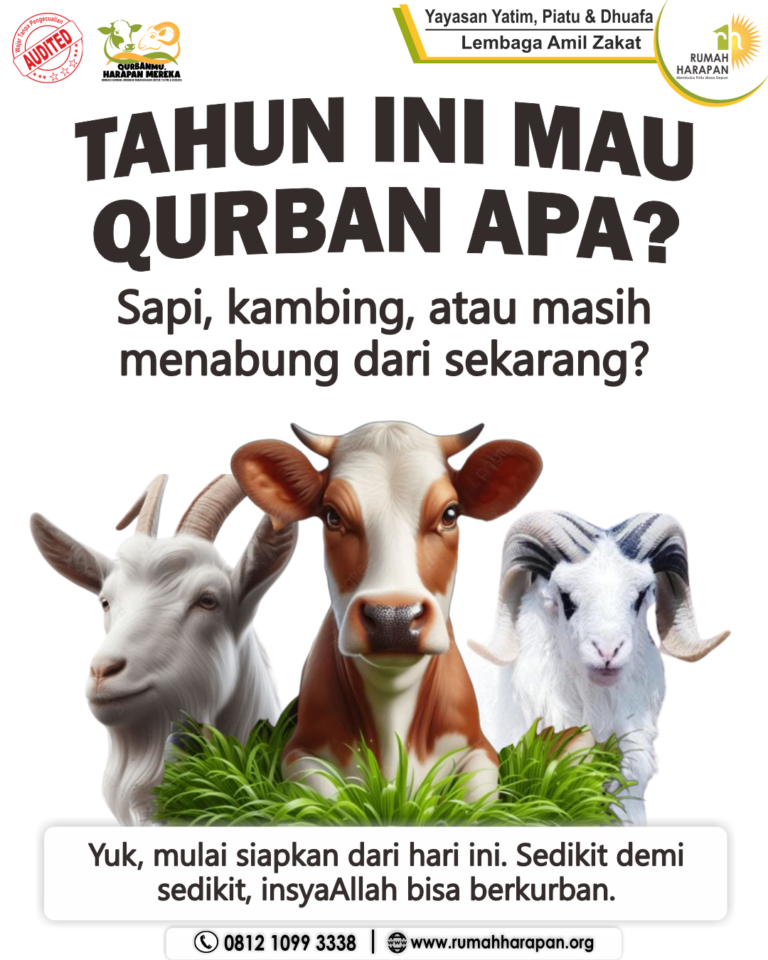 Tebar Kebaikan Lewat Promo Qurban, Dari Kita untuk Mereka