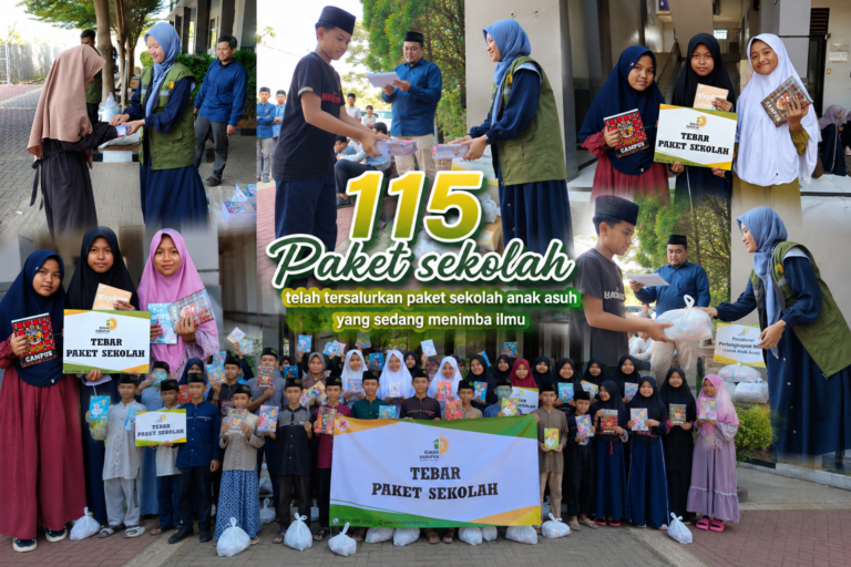 Bersama Wujudkan Mimpi, Rumah Harapan Menyalurkan 115 Paket Sekolah untuk Anak Asuh Yang Sedang Menimba Ilmu Di Sekolah