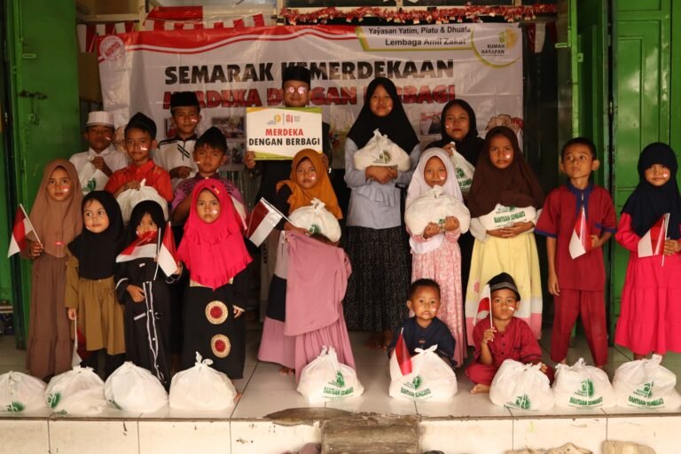 Merdeka dengan Berbagi, Menebarkan Kebahagiaan di 40 Cabang Rumah Harapan